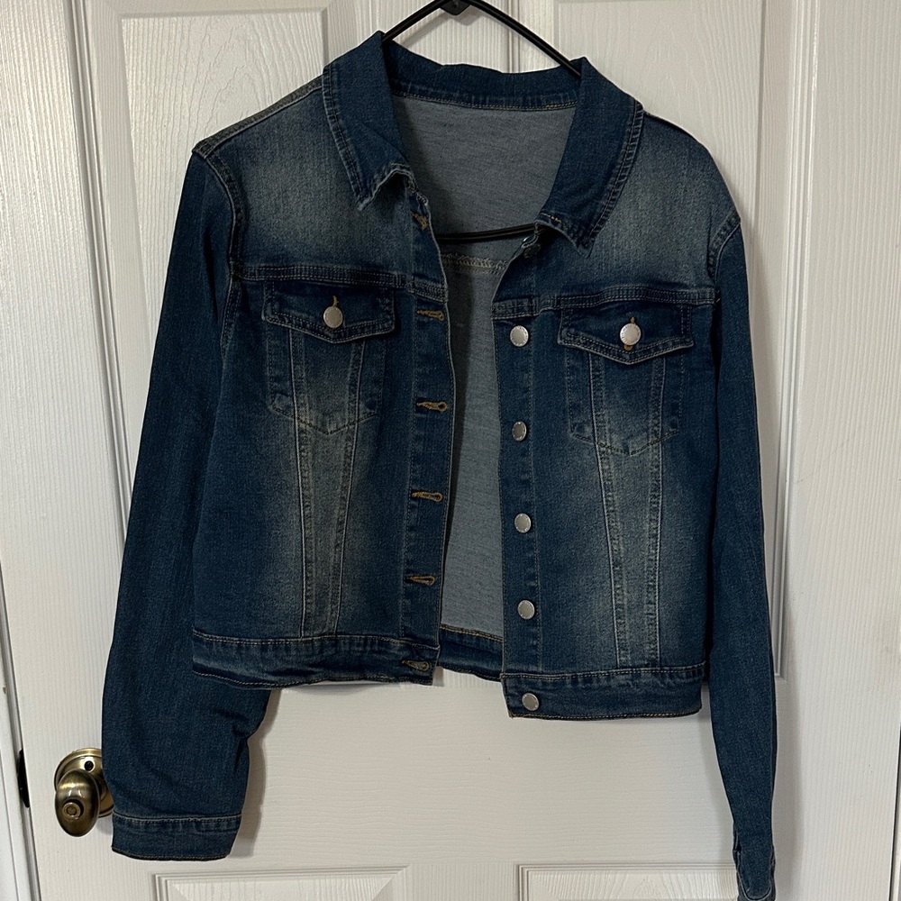 SHEIN Blue Jean Jacket Brand New
